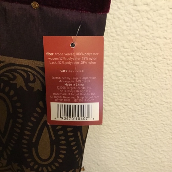 NEW! Velvet Throw Blanket “Marrakesh” - Picture 4 of 7